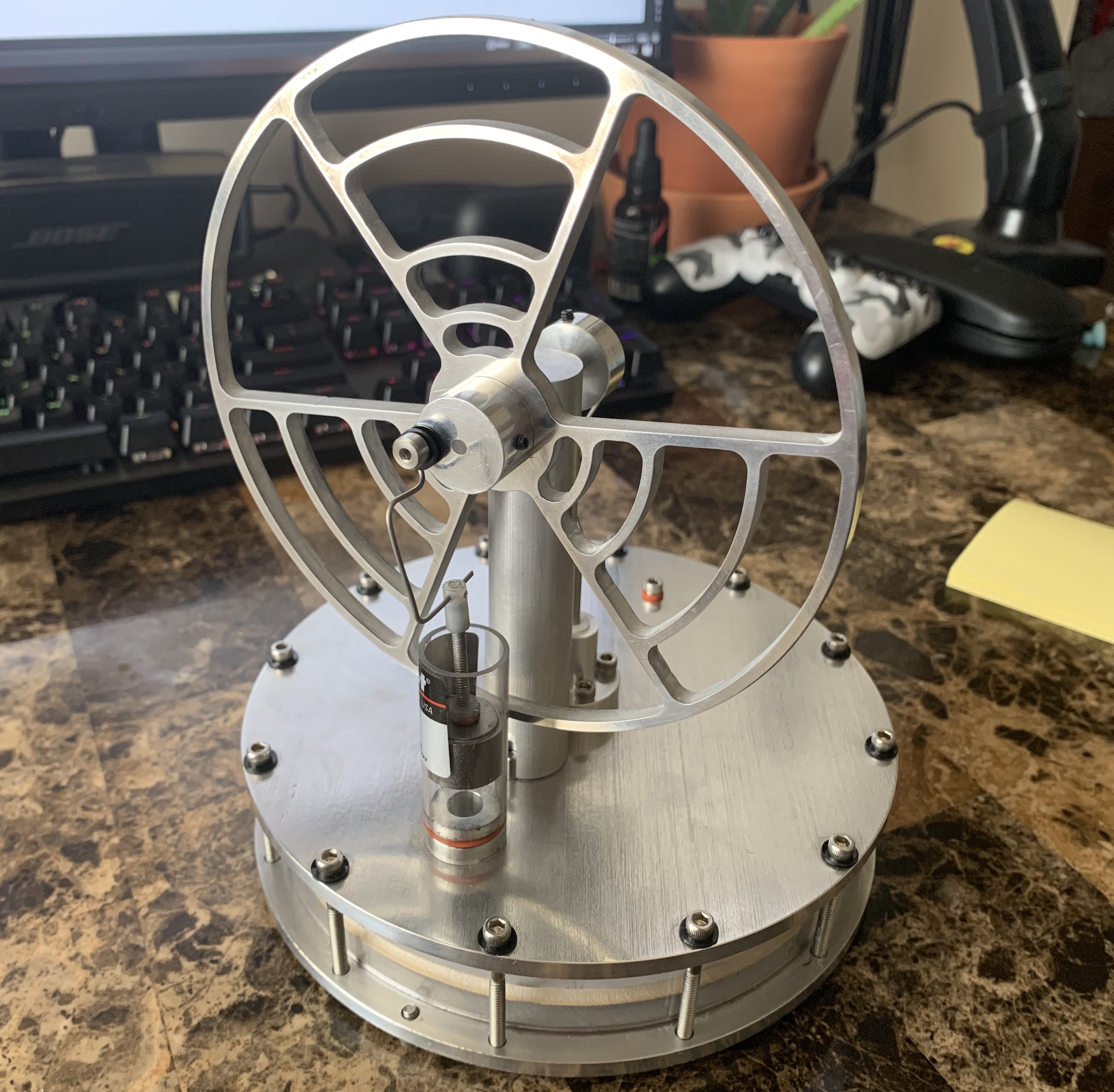 Stirling Engine Build and Redesign - Anson Chan